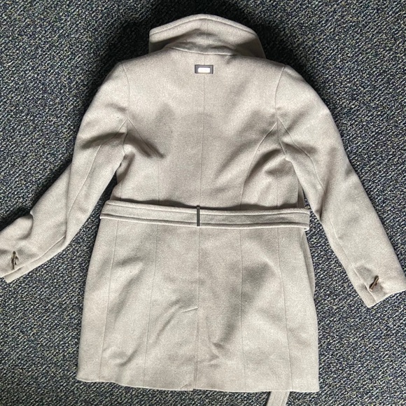 Belted Wrap Wool-Blend Coat- BARELY worn! - Picture 5 of 15